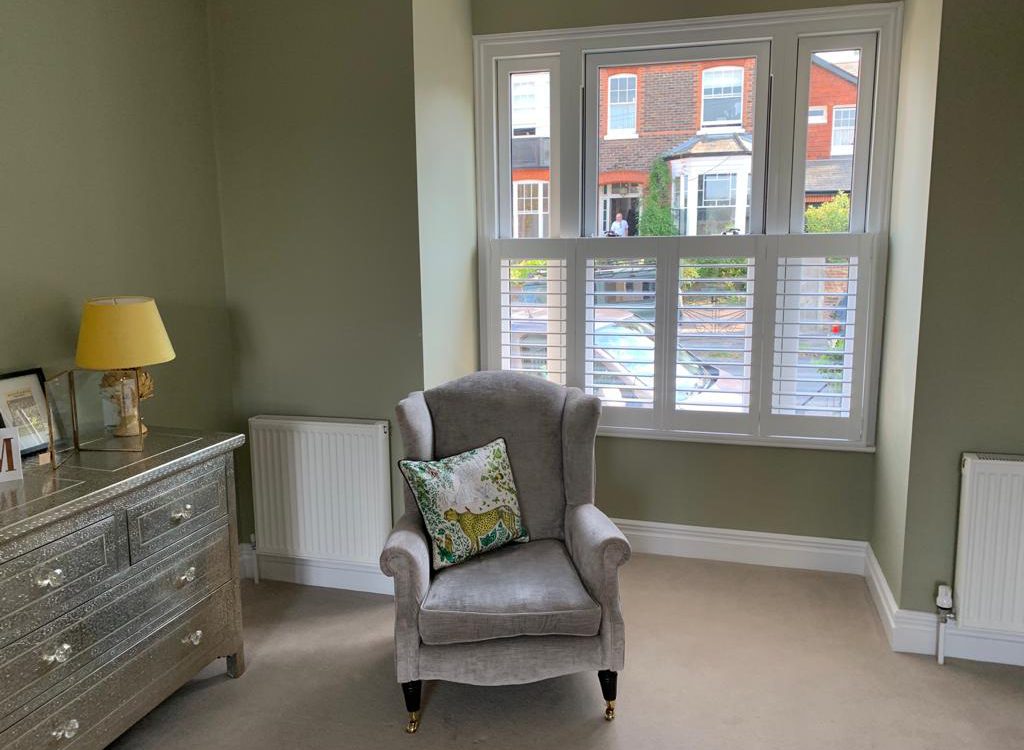 Cafe Style Shutter in living room