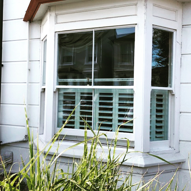 interior shutters from the outside