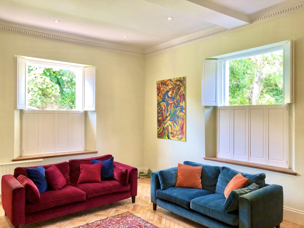 solid panel shutters